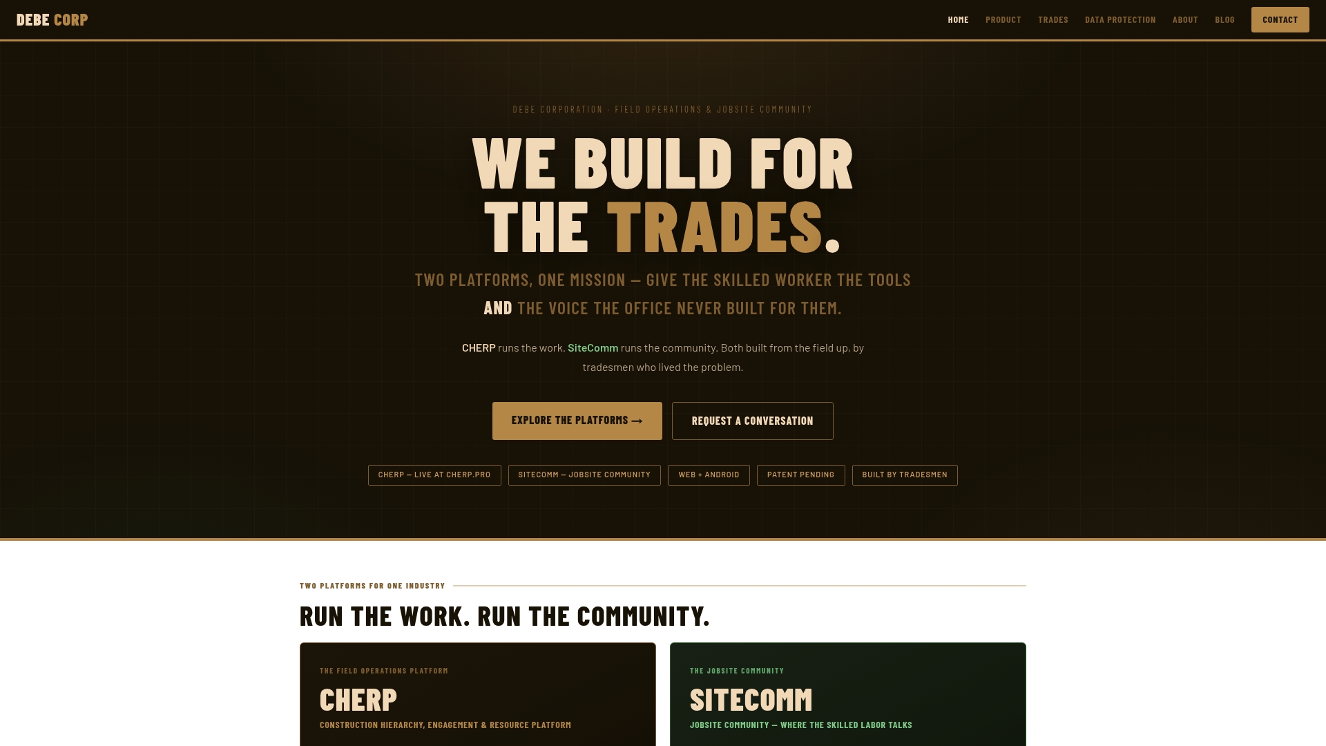 https://debecorp.com