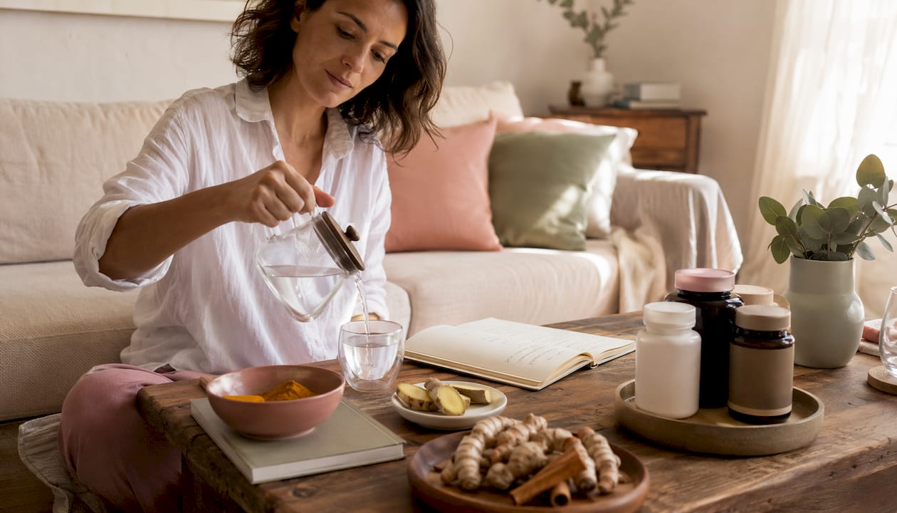 Natural supplements and ingredients for irregular cycles