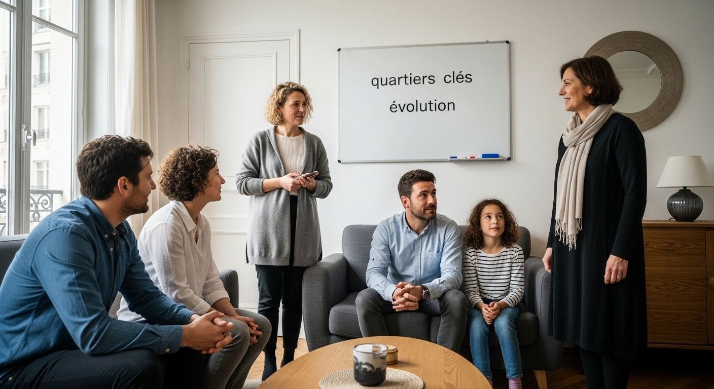 quartiers clés évolution immobilier