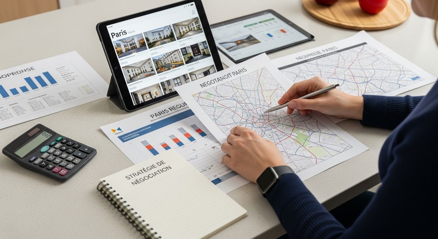 étude marché immobilier négociation