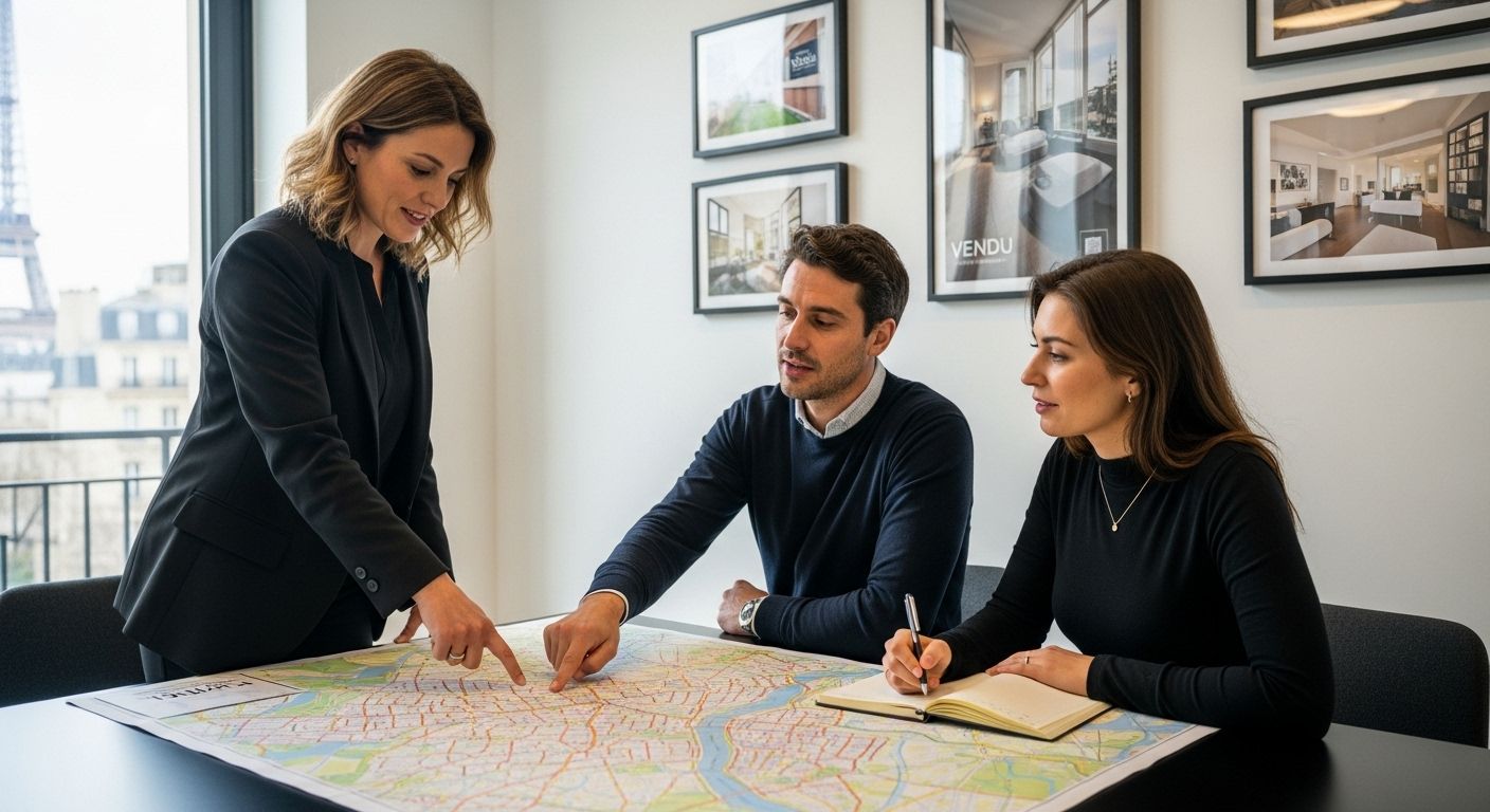 transaction immobilière paris scénario