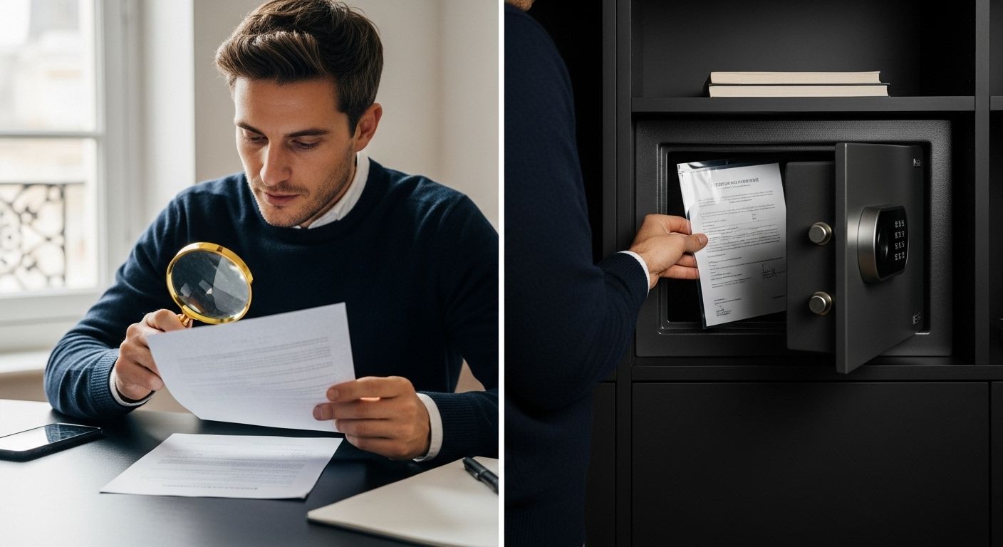 attestation de propriété archivage