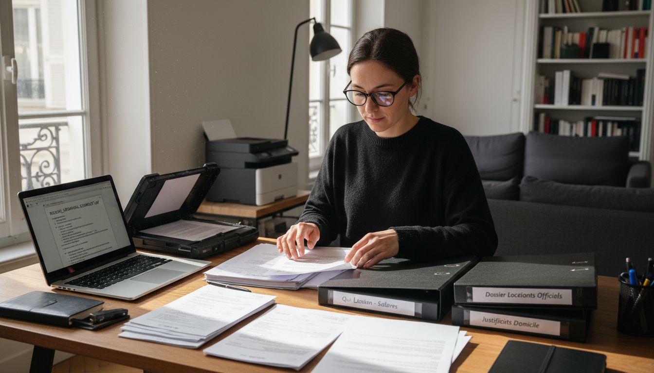 préparation dossier location