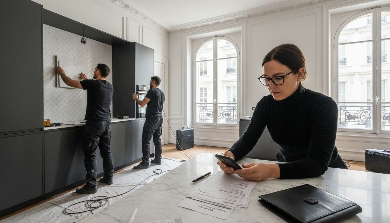 Plus-Value Immobilière Paris : Guide Complet 2025 1 travaux appartement Paris