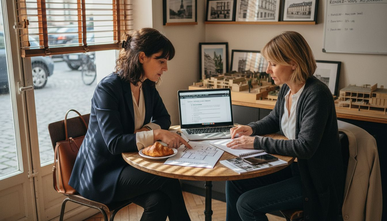 Défiscalisation immobilière à Paris : optimiser son investissement 1 Conseil immobilier personnalisé avec présentation de plans au sein de l'agence