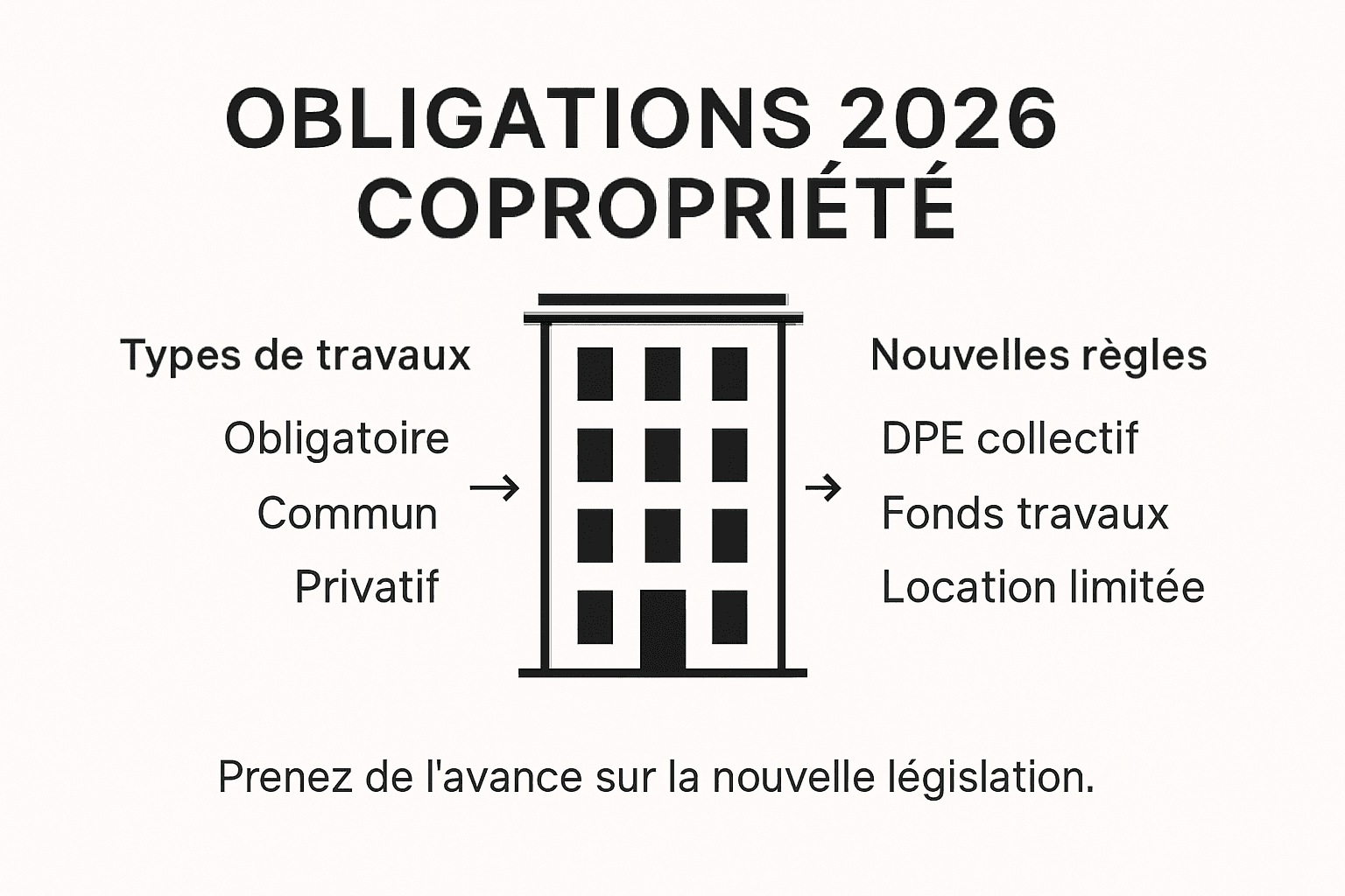 Travaux en copropriété : optimiser valeur à Paris 19 2 Infographie : tout savoir sur les nouvelles obligations de rénovation pour les copropriétés à Paris d’ici 2026