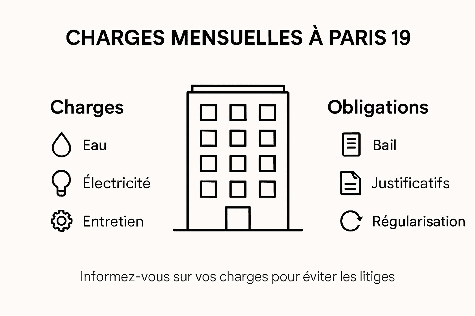 Charges Mensuelles Appartement : Comprendre l’Impact à Paris 19 2 Panorama des charges locatives dans le 19e arrondissement de Paris : chiffres clés et tendances à connaître