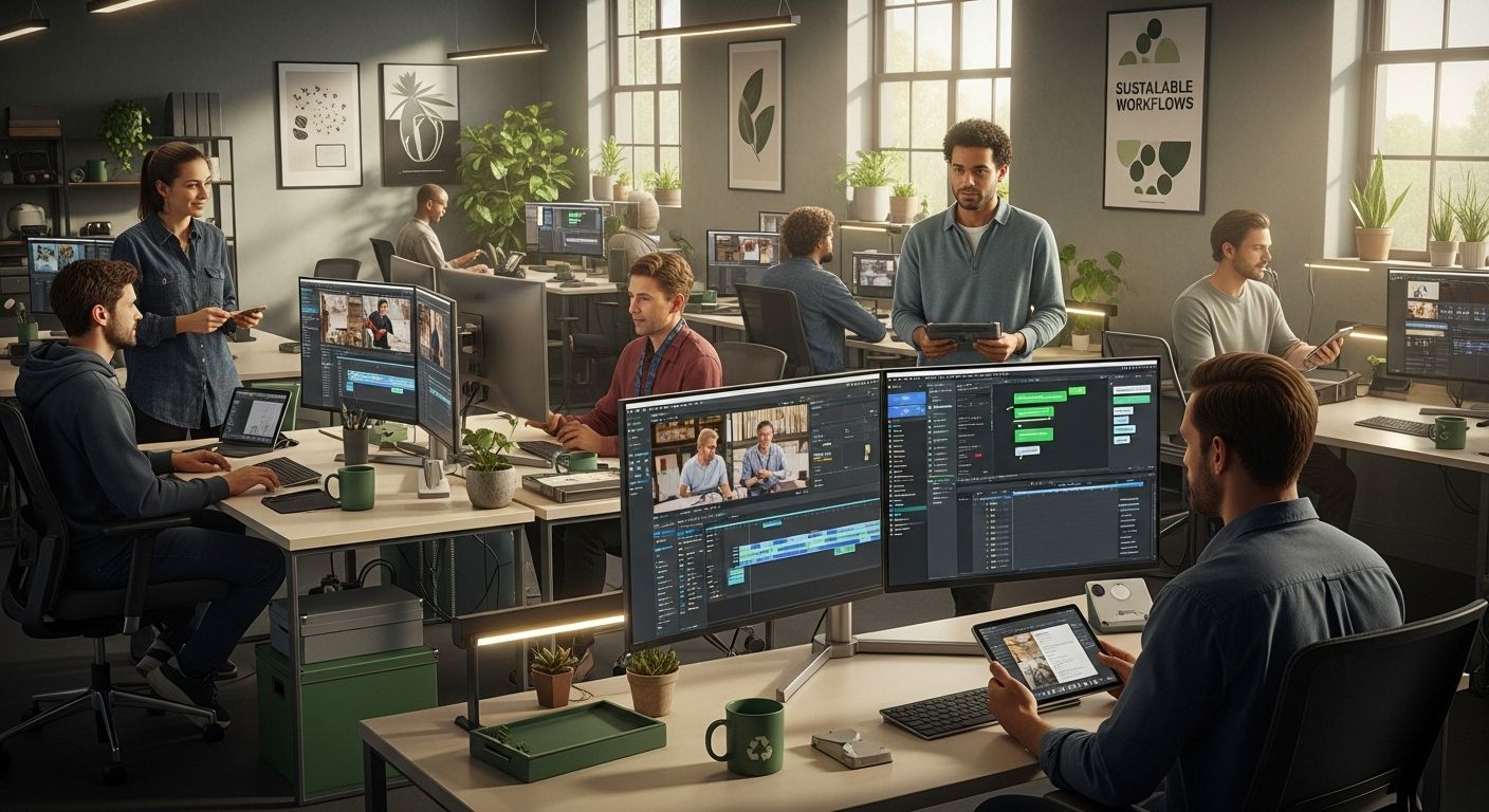 sustainable post-production editing