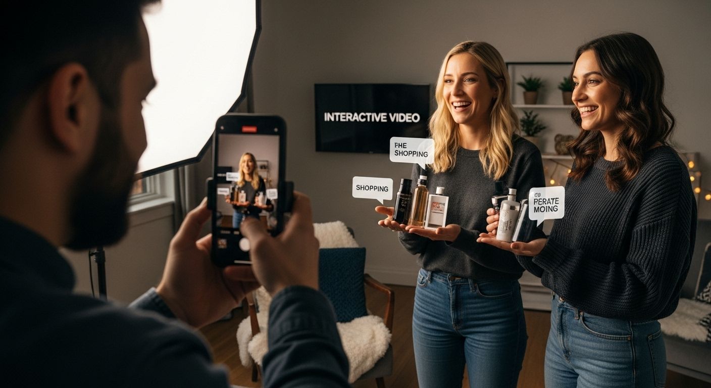 interactive shoppable video production