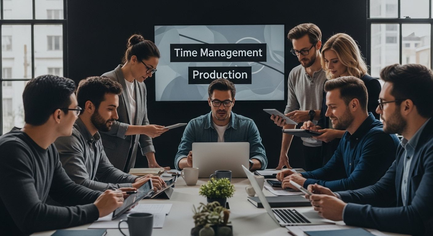 time management production teamwork
