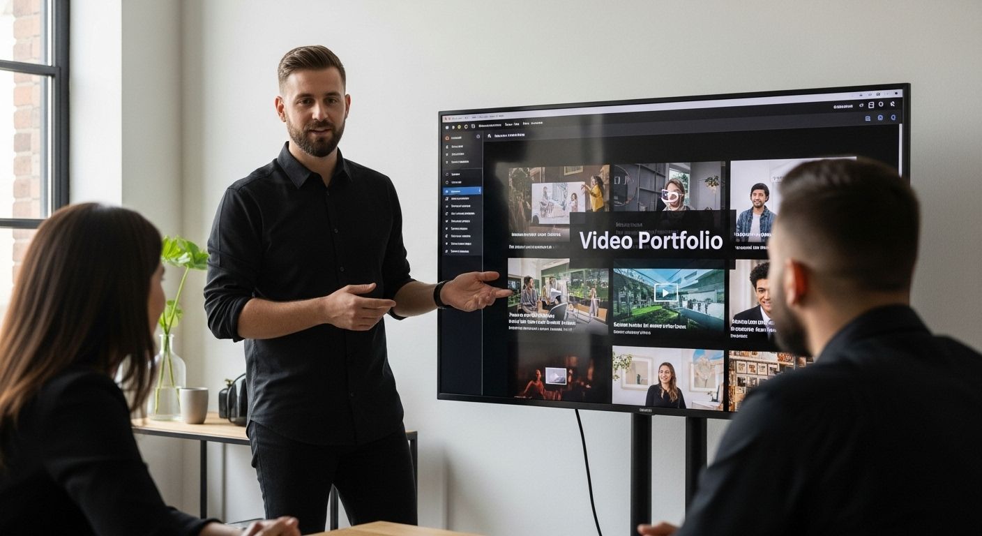 video portfolio presentation