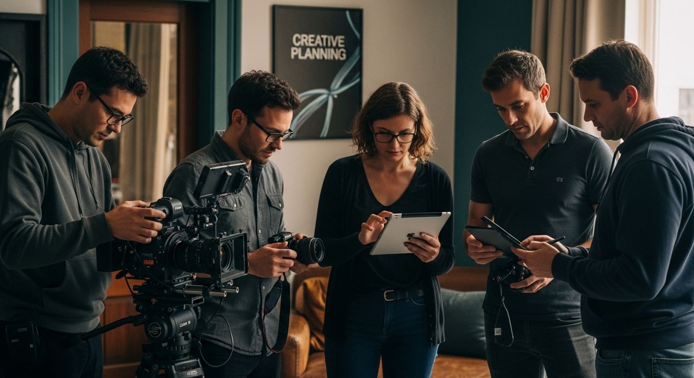 film set creative planning