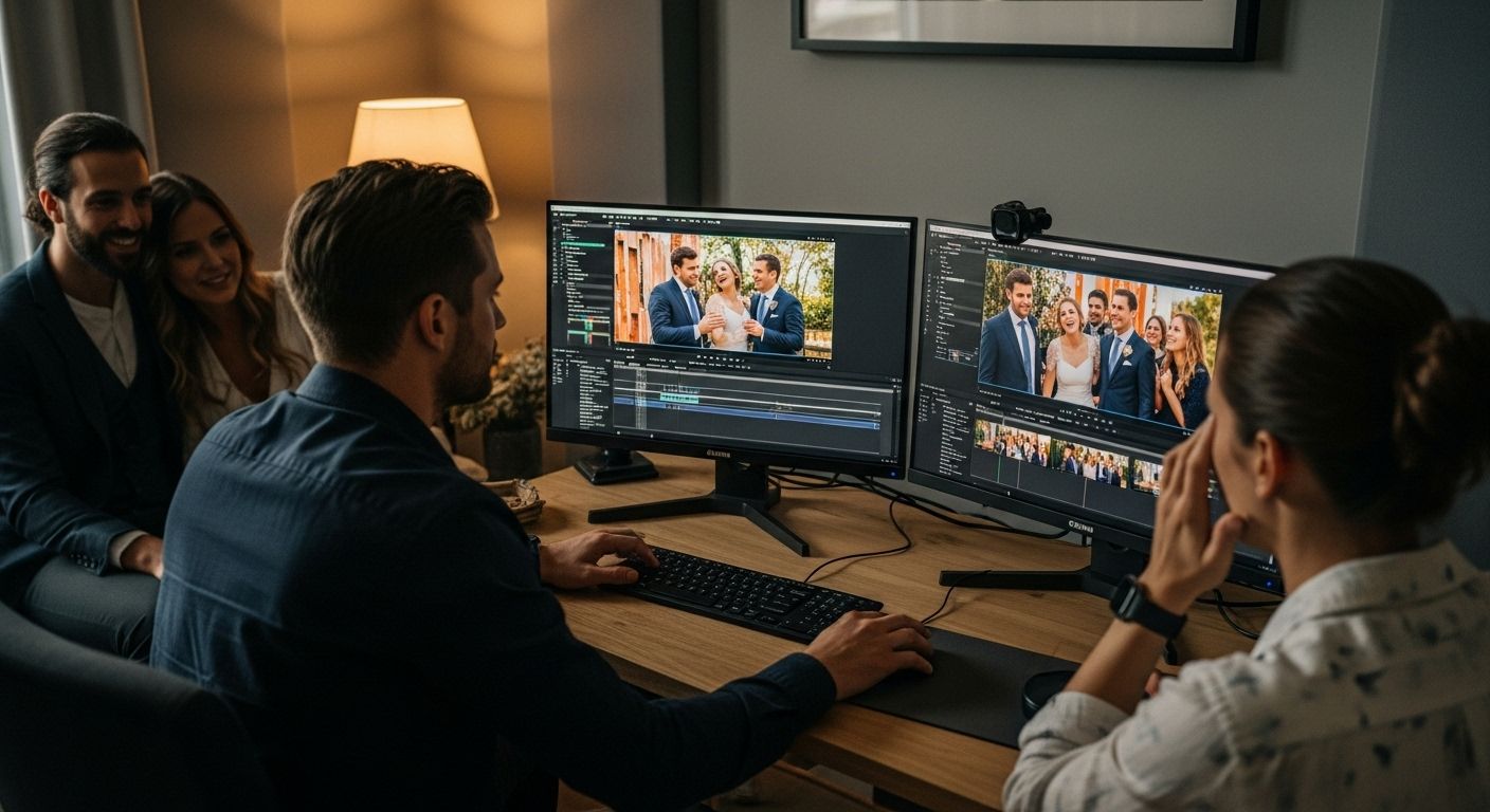 montage vidéo mariage émotions