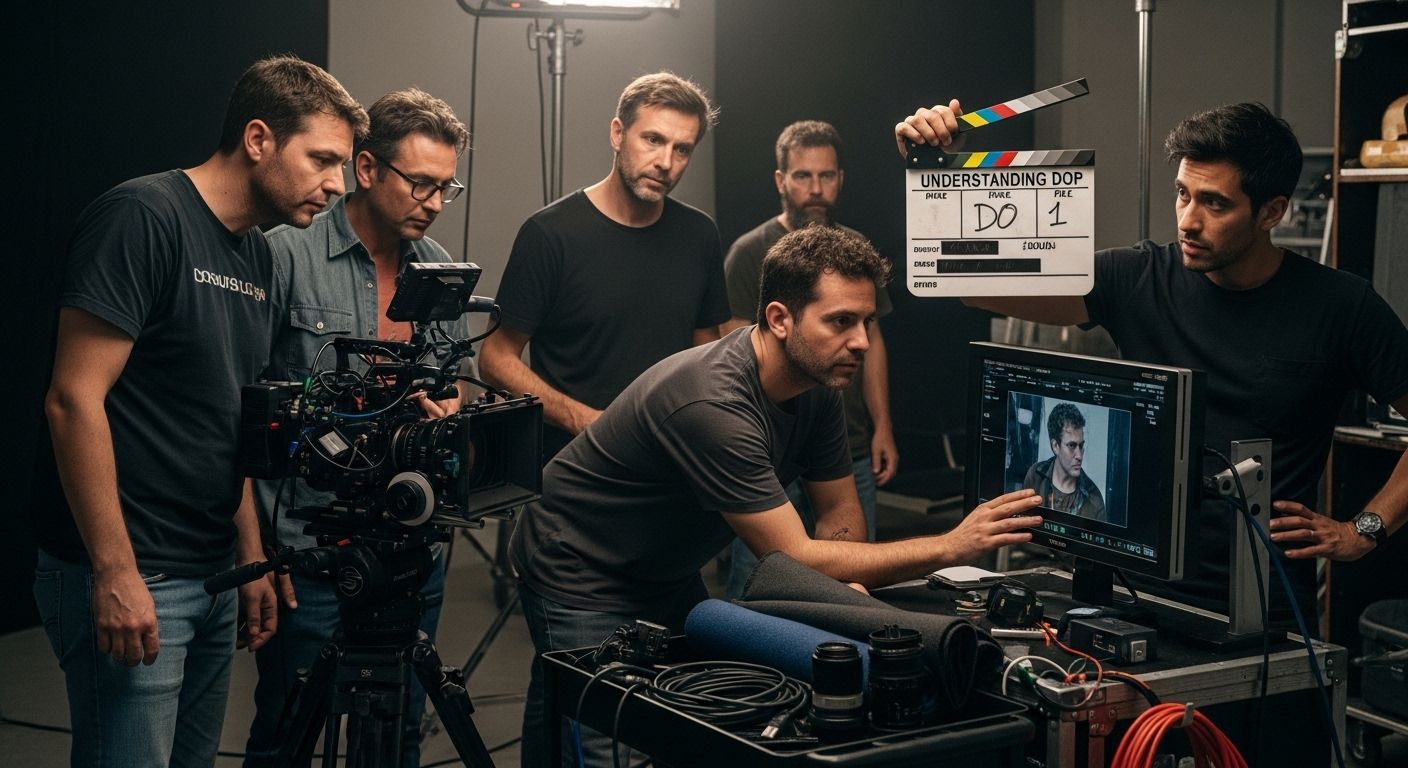 Director of Photography film set