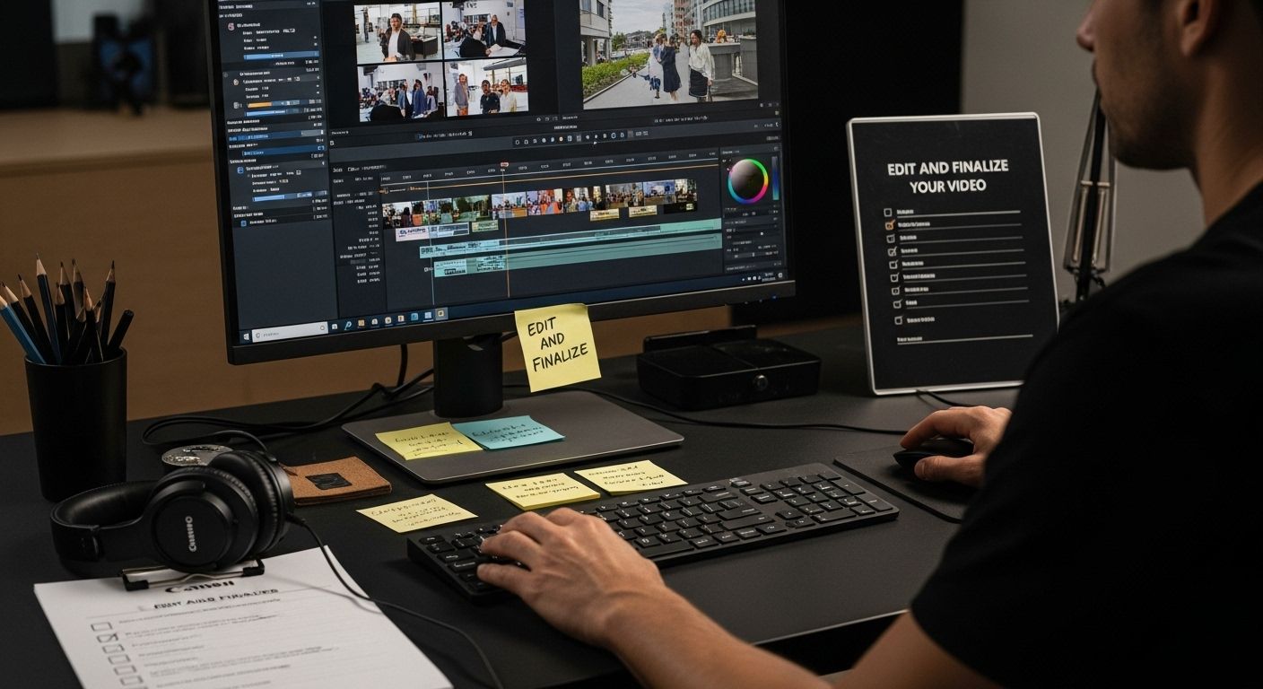 video editing workflow process