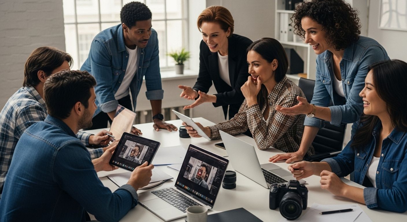 vidéo brand content équipe