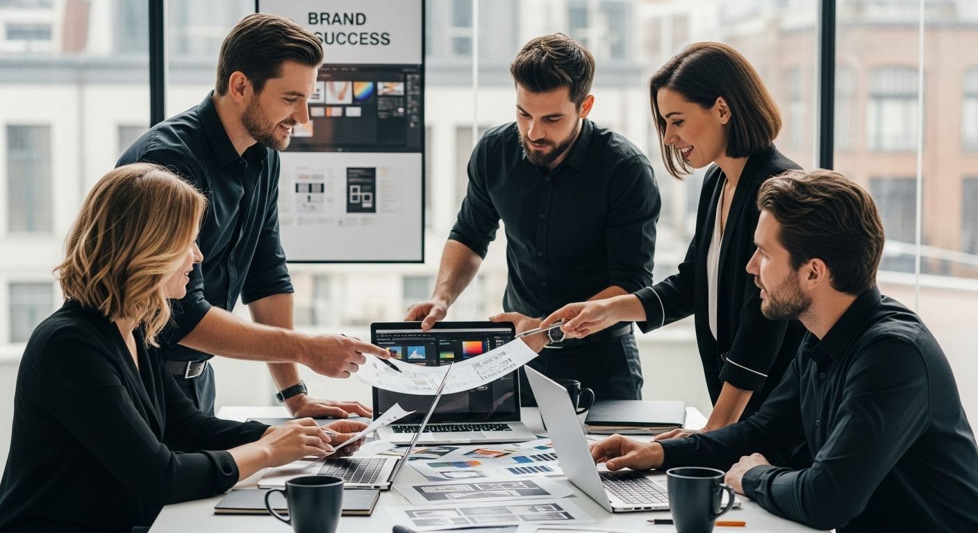 visual branding success