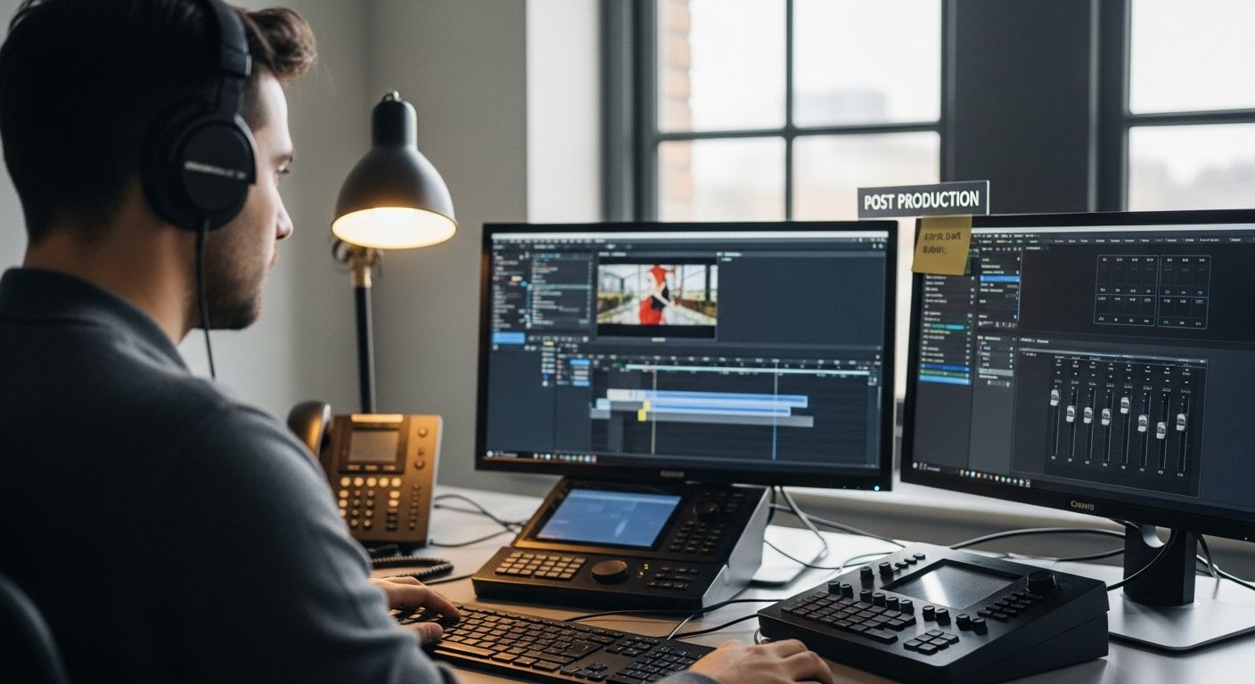 video editing post production