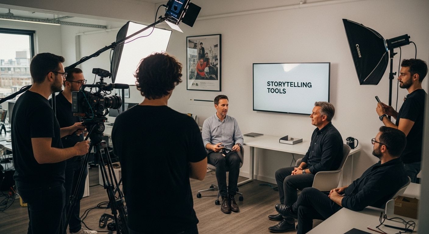 corporate documentary filming interview