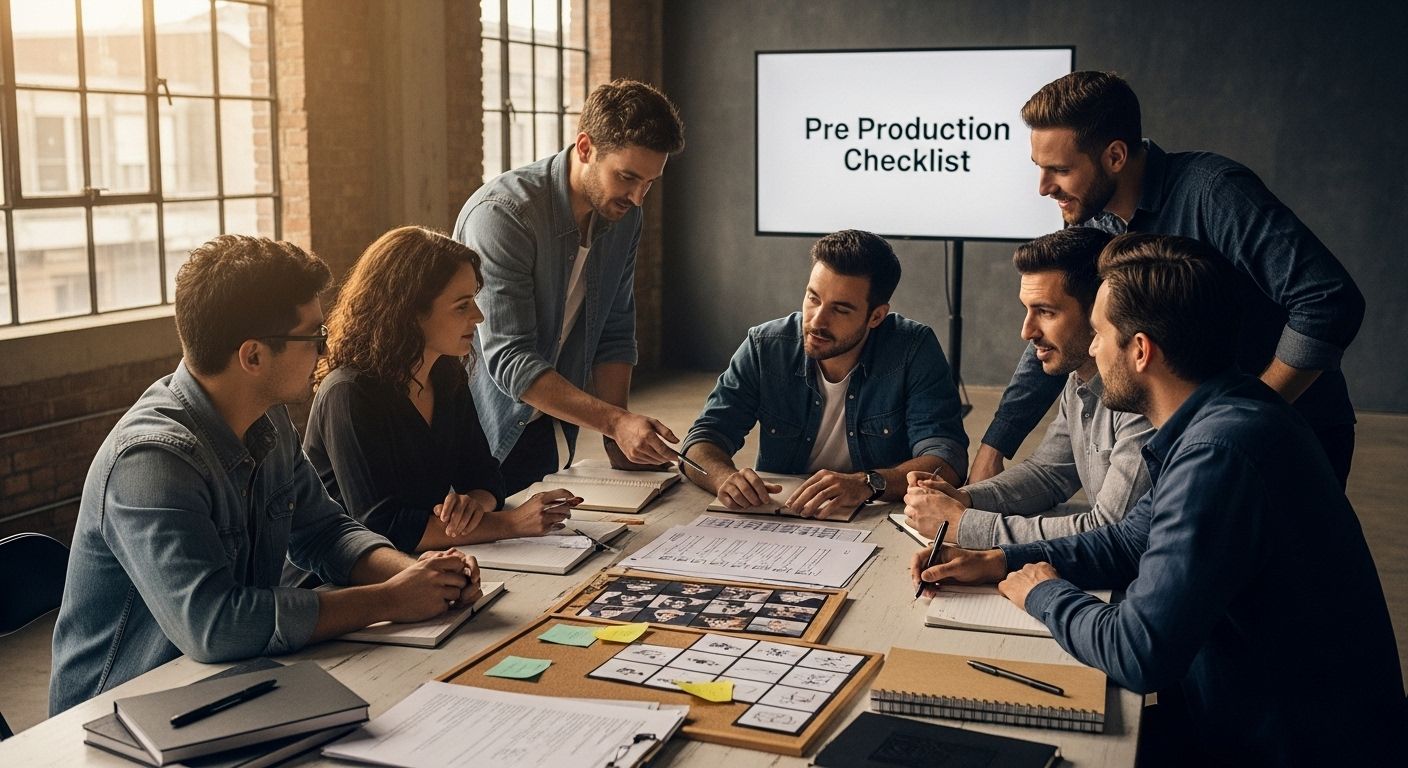 video pre production checklist