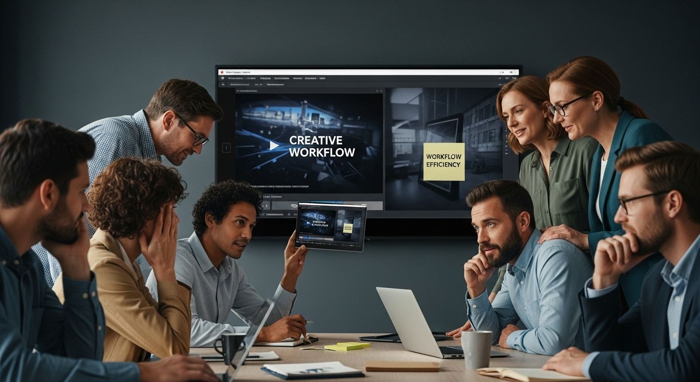 workflow efficiency video production