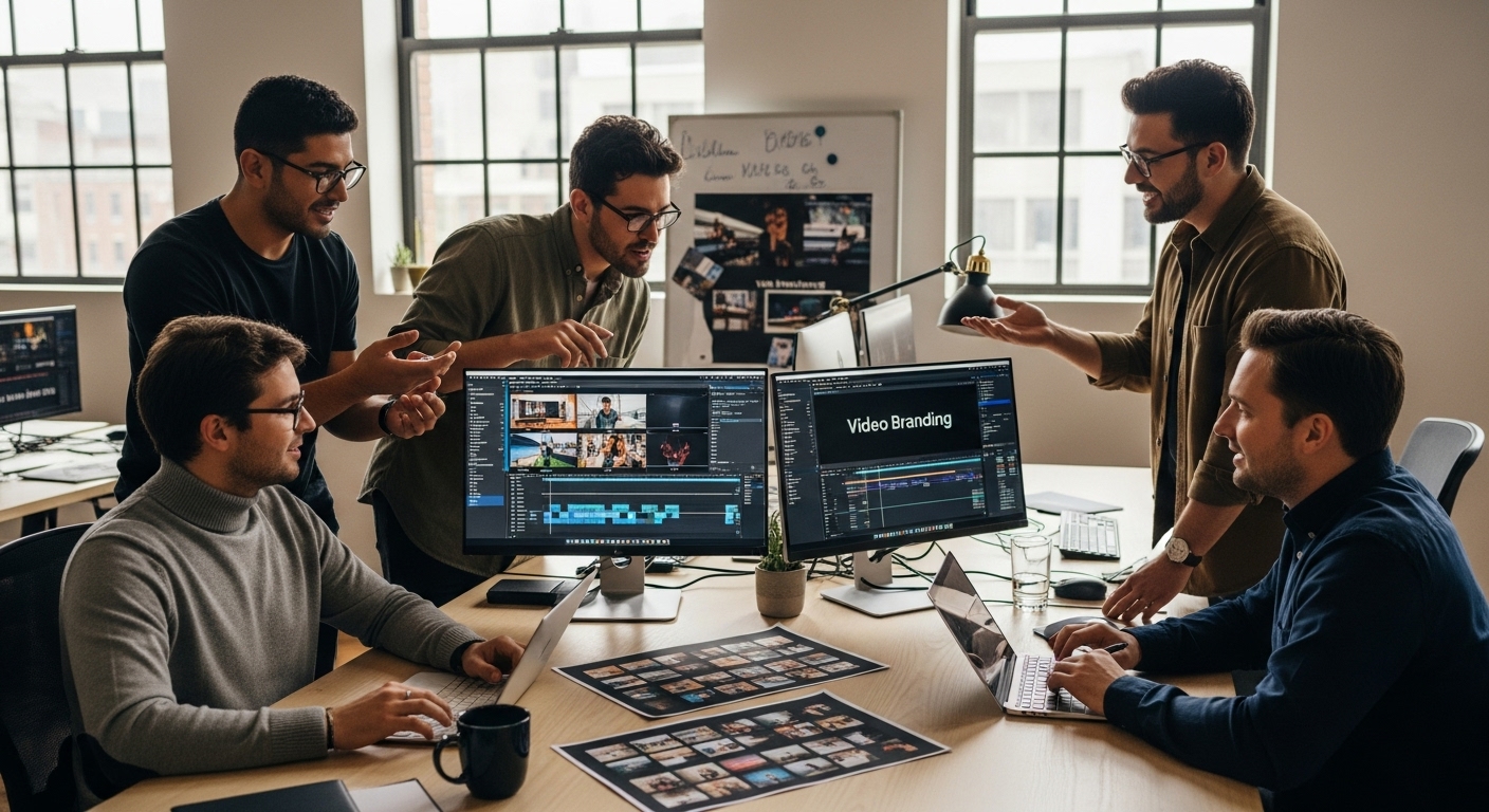 video branding team