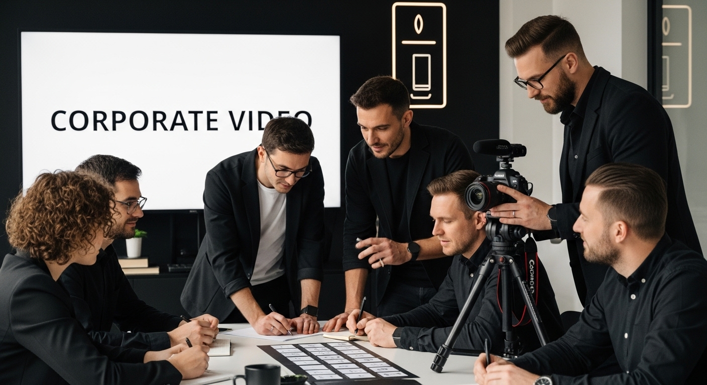 corporate video production team
