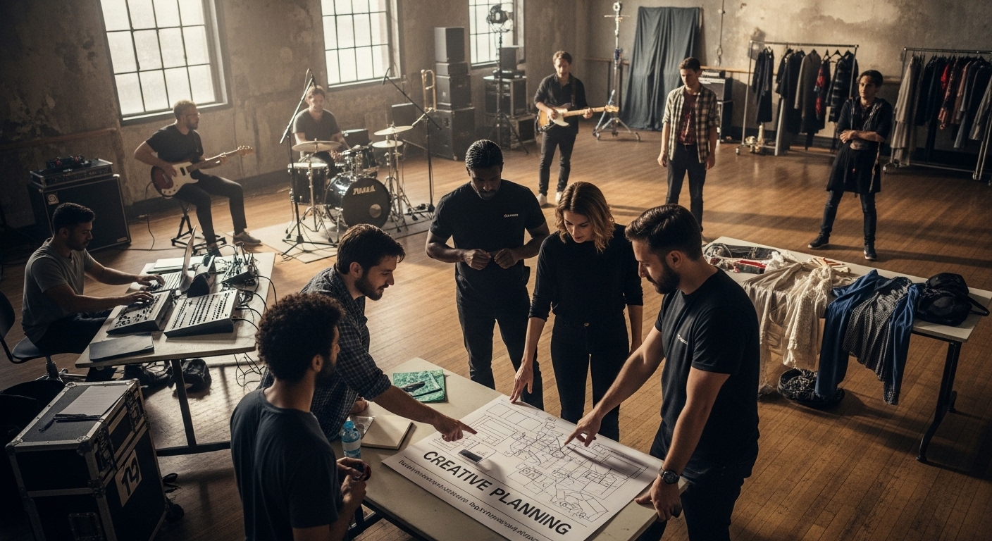 storyboarding music video