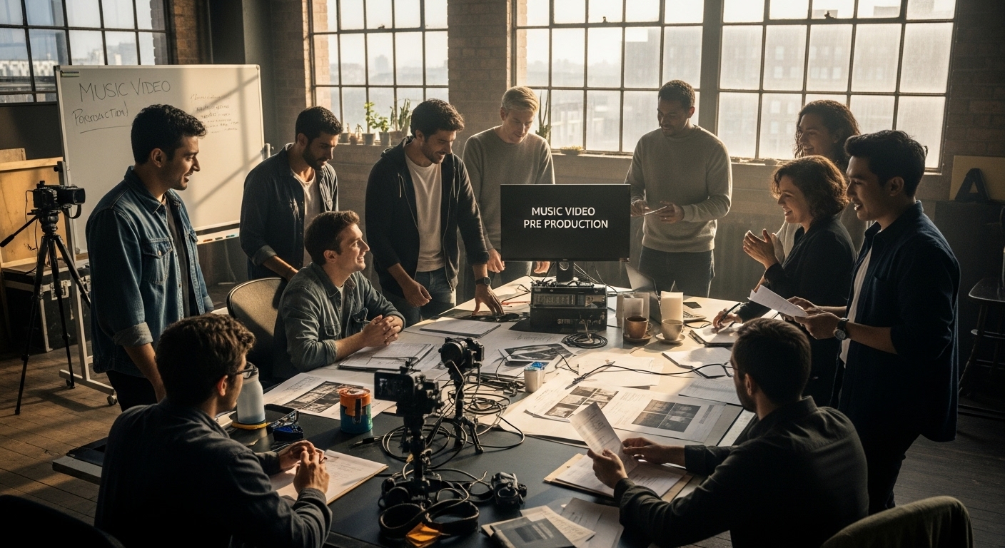 music video pre production