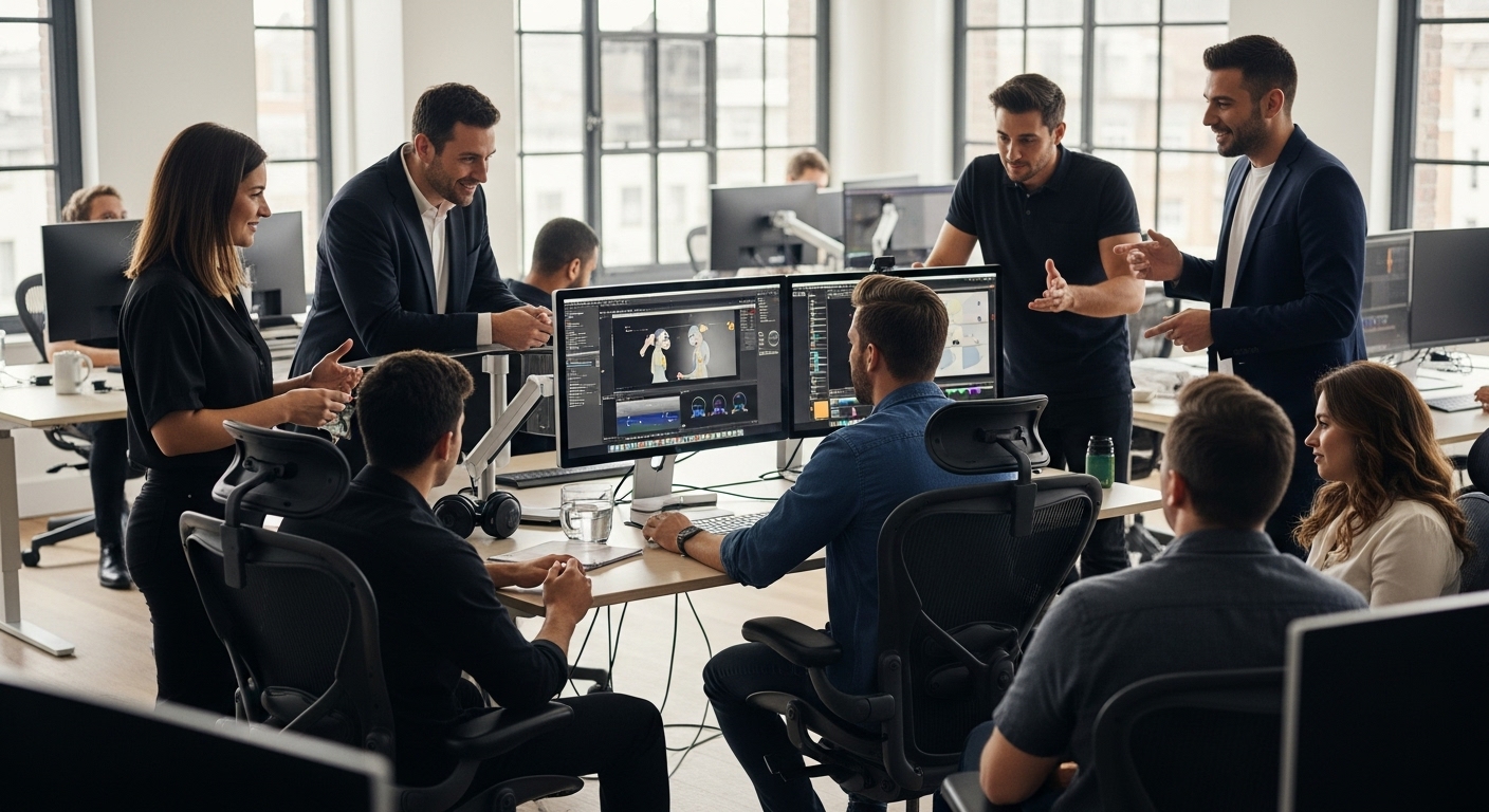 motion designer studio équipe