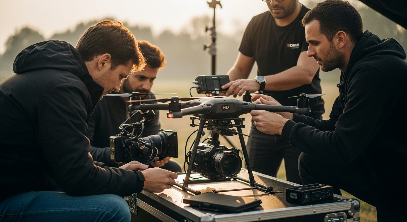 tournage drone audiovisuel
