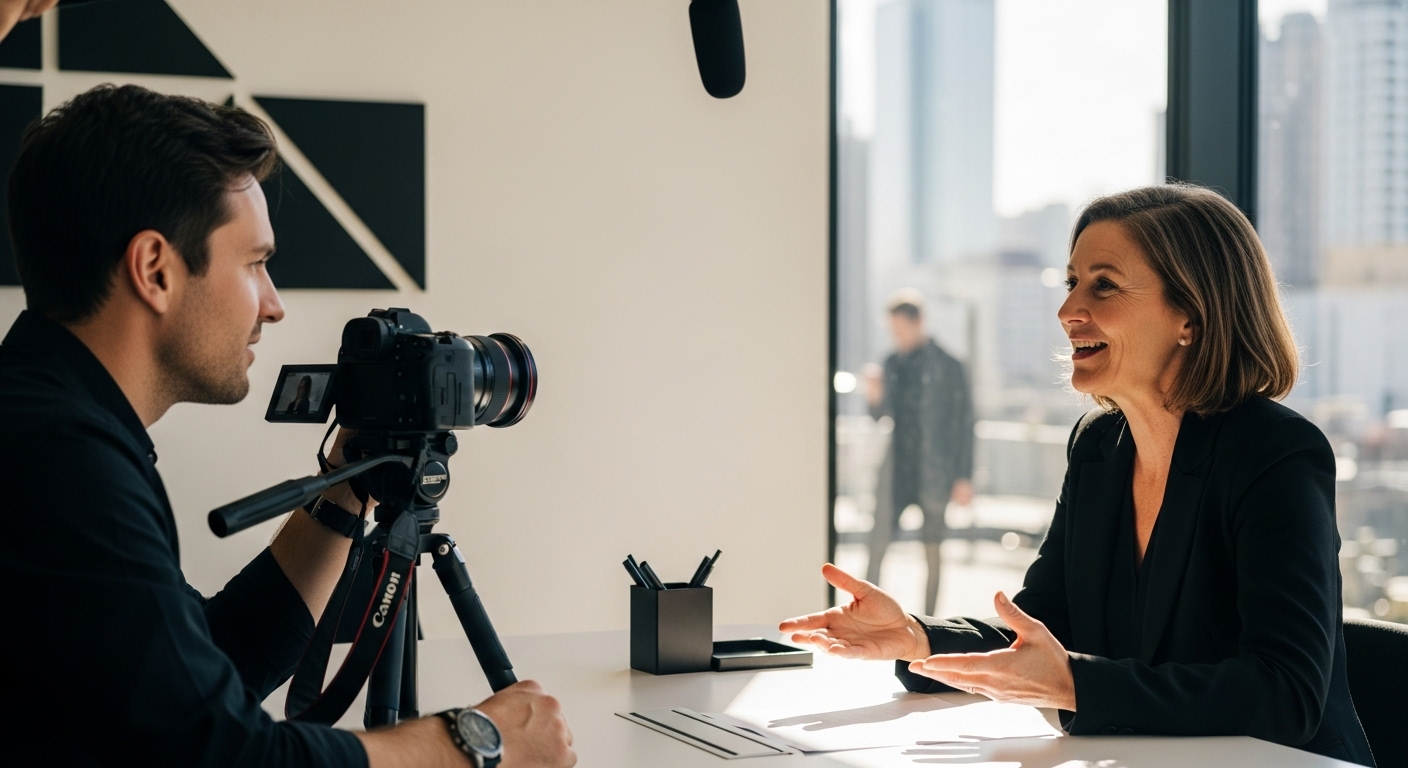 interview vidéo entreprise