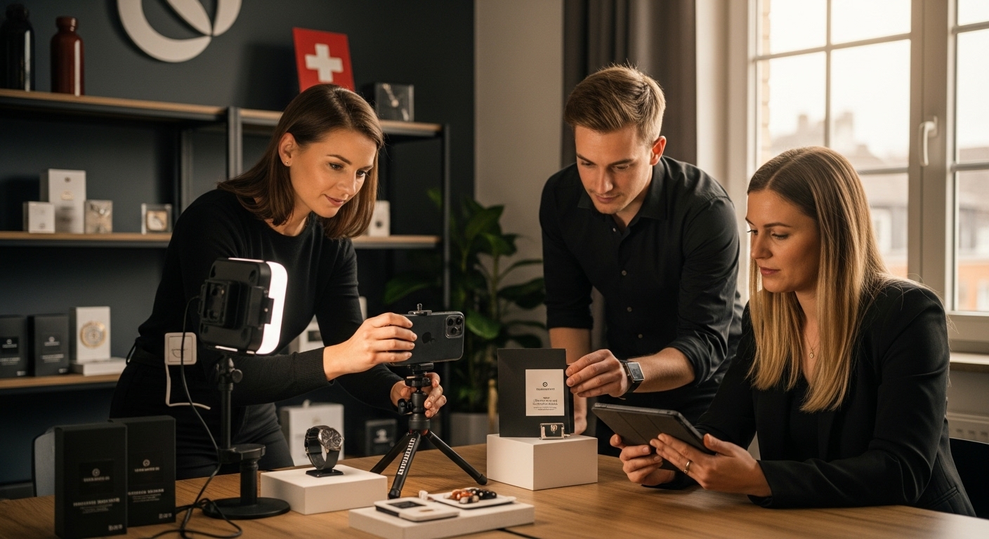 PME production vidéo équipe