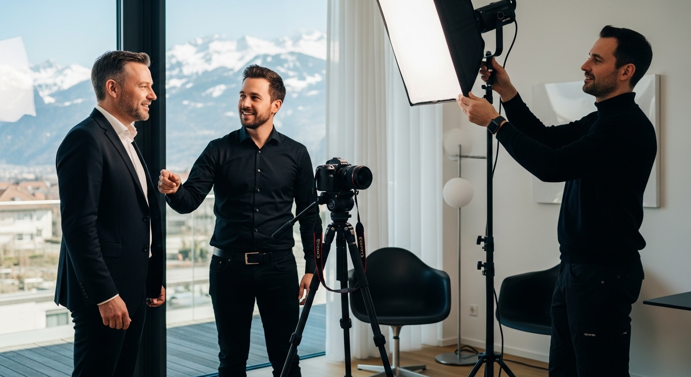 tournage vidéo entreprise Suisse