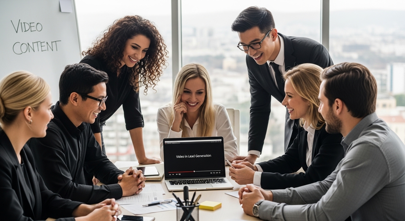 video lead generation teamwork