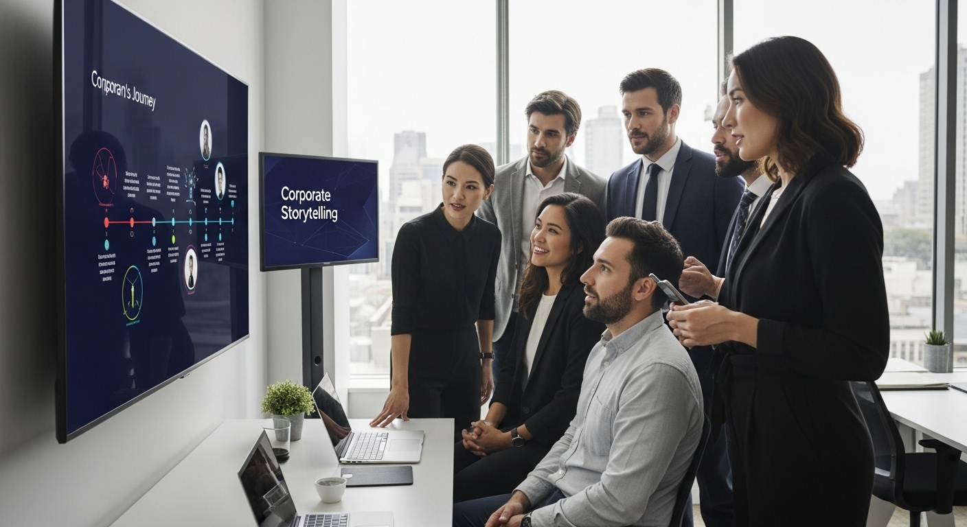corporate storytelling workplace