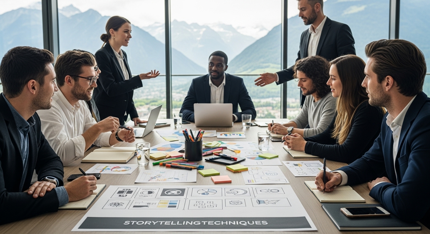 swiss corporate storytelling team