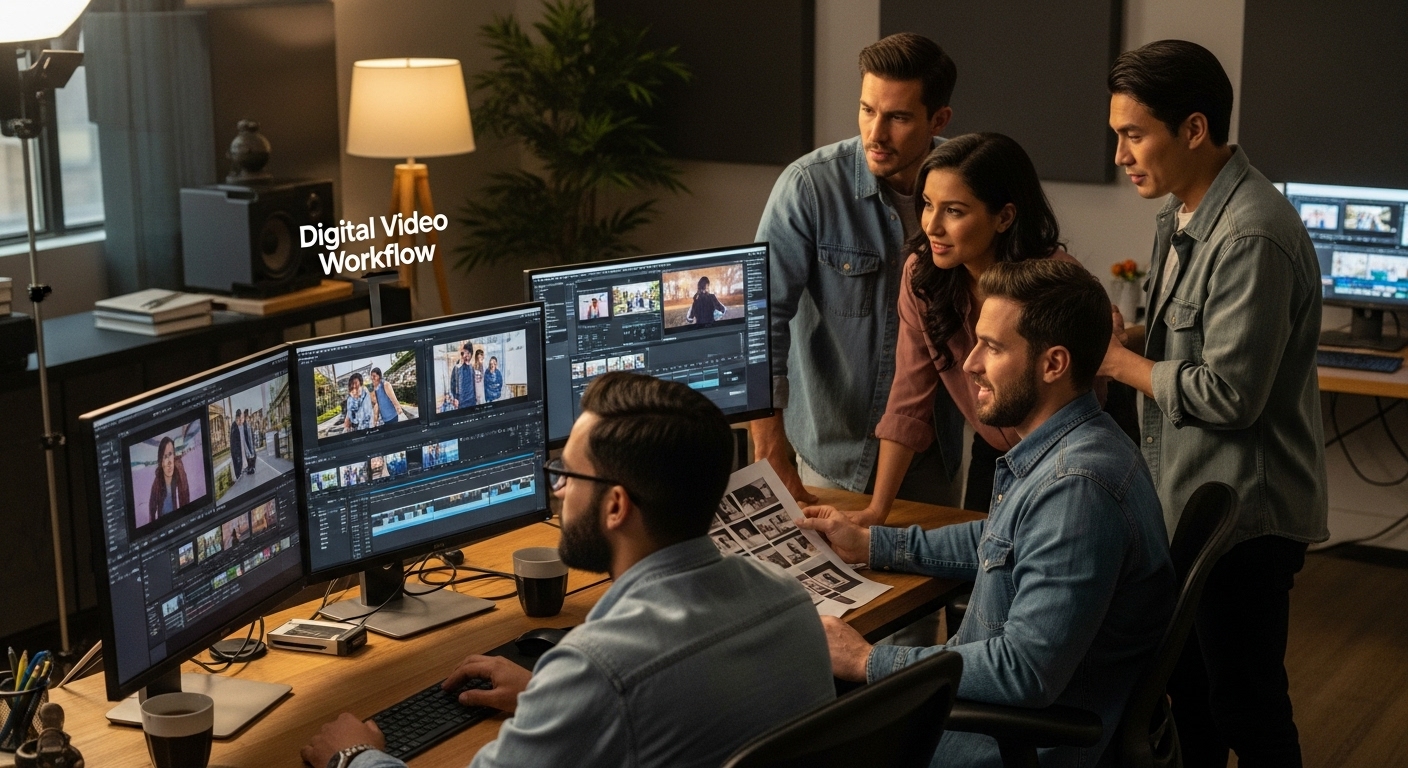 digital video workflow process