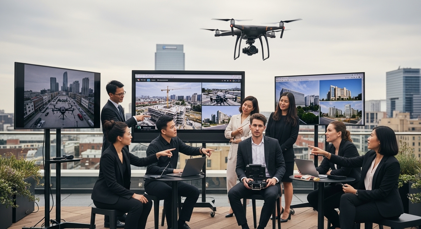 drone entreprise vidéos