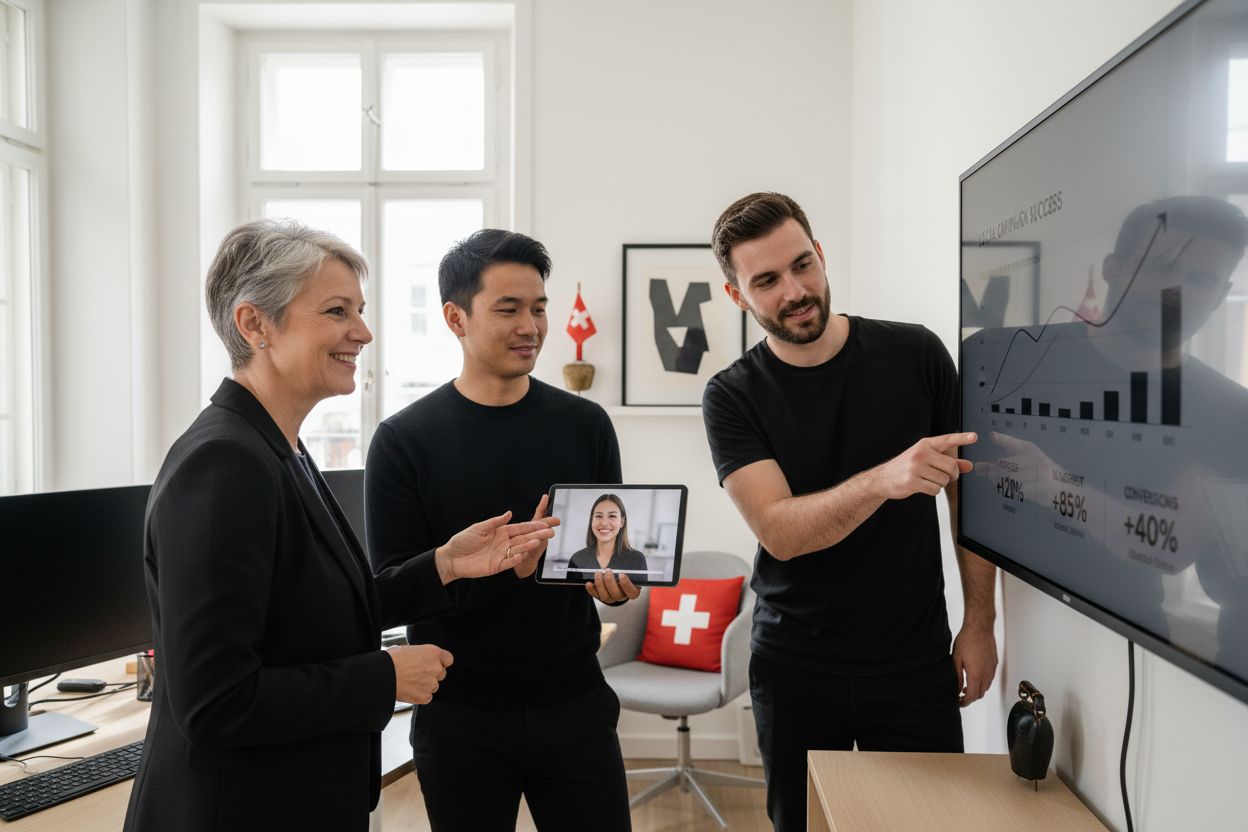 succès vidéo marketing suisse