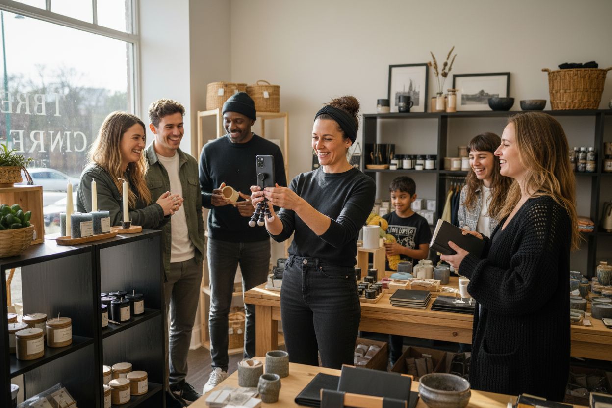 vidéo marketing local commerce