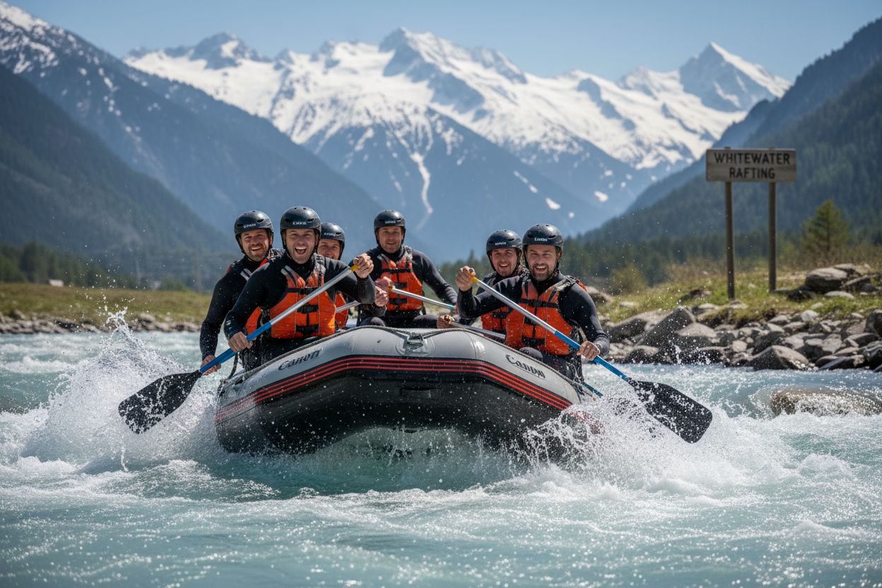 whitewater rafting switzerland