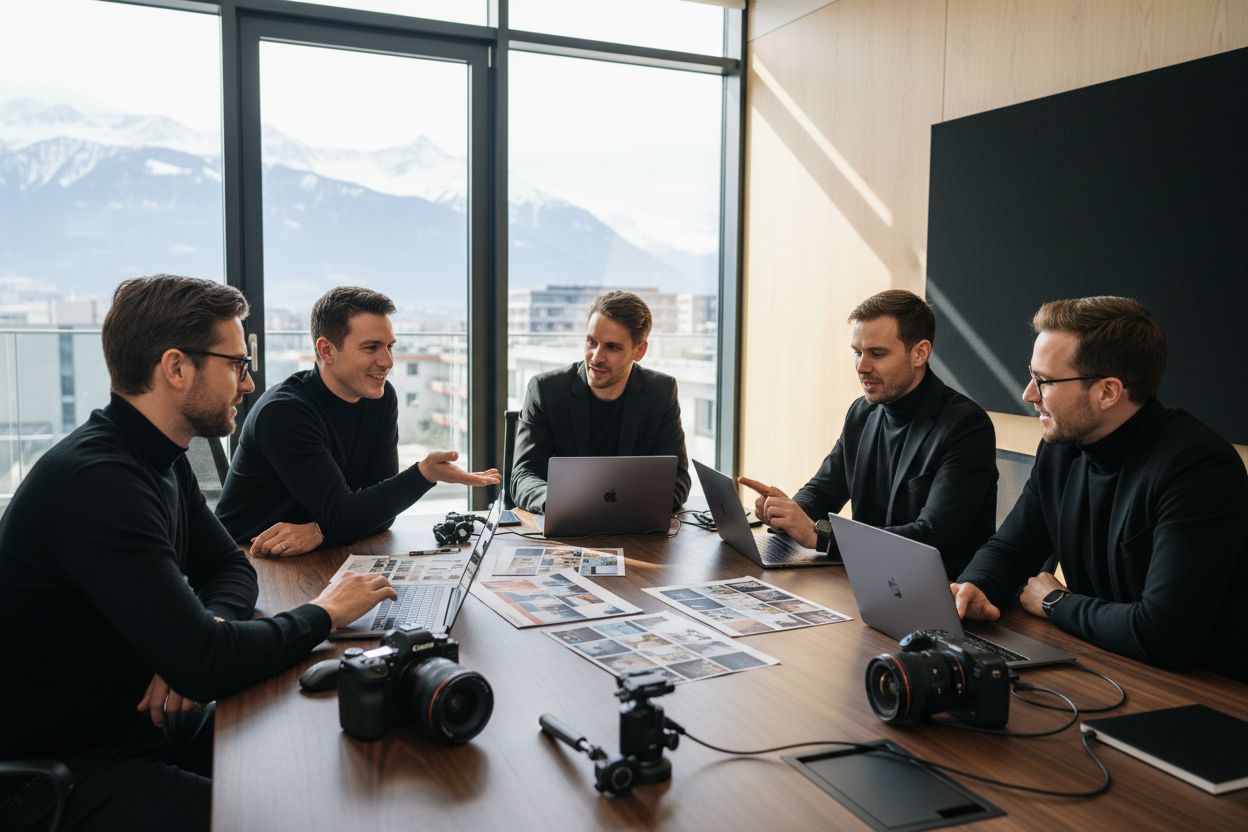 production audiovisuelle suisse entreprise équipe