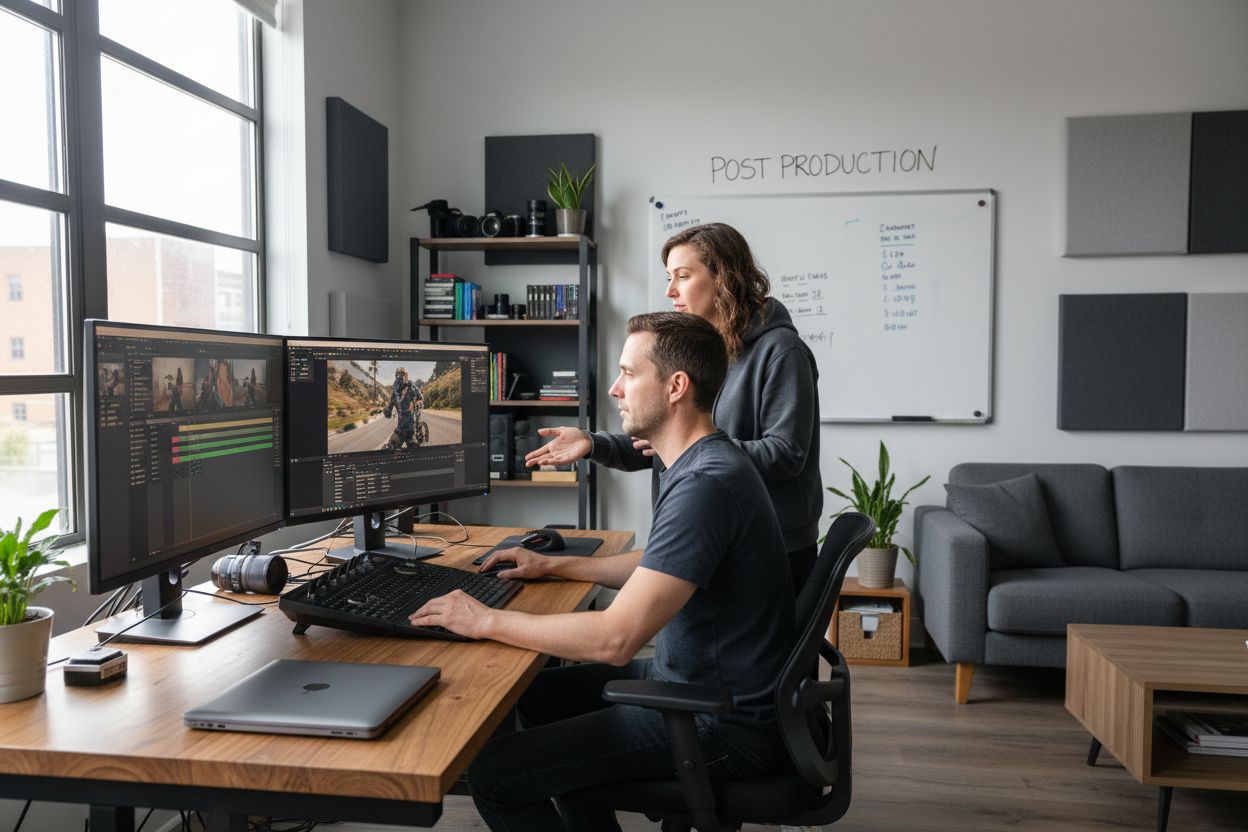 post production video editing