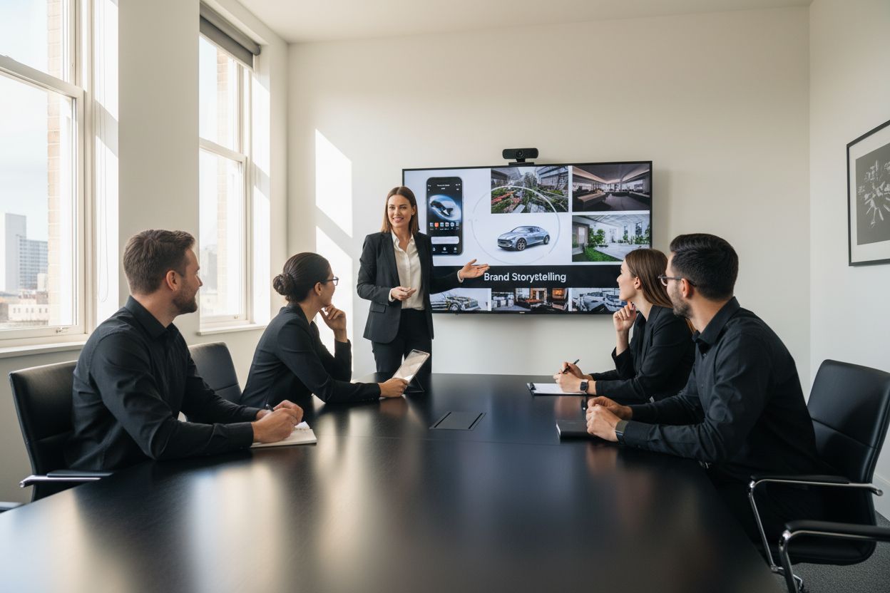 business presentation showreel