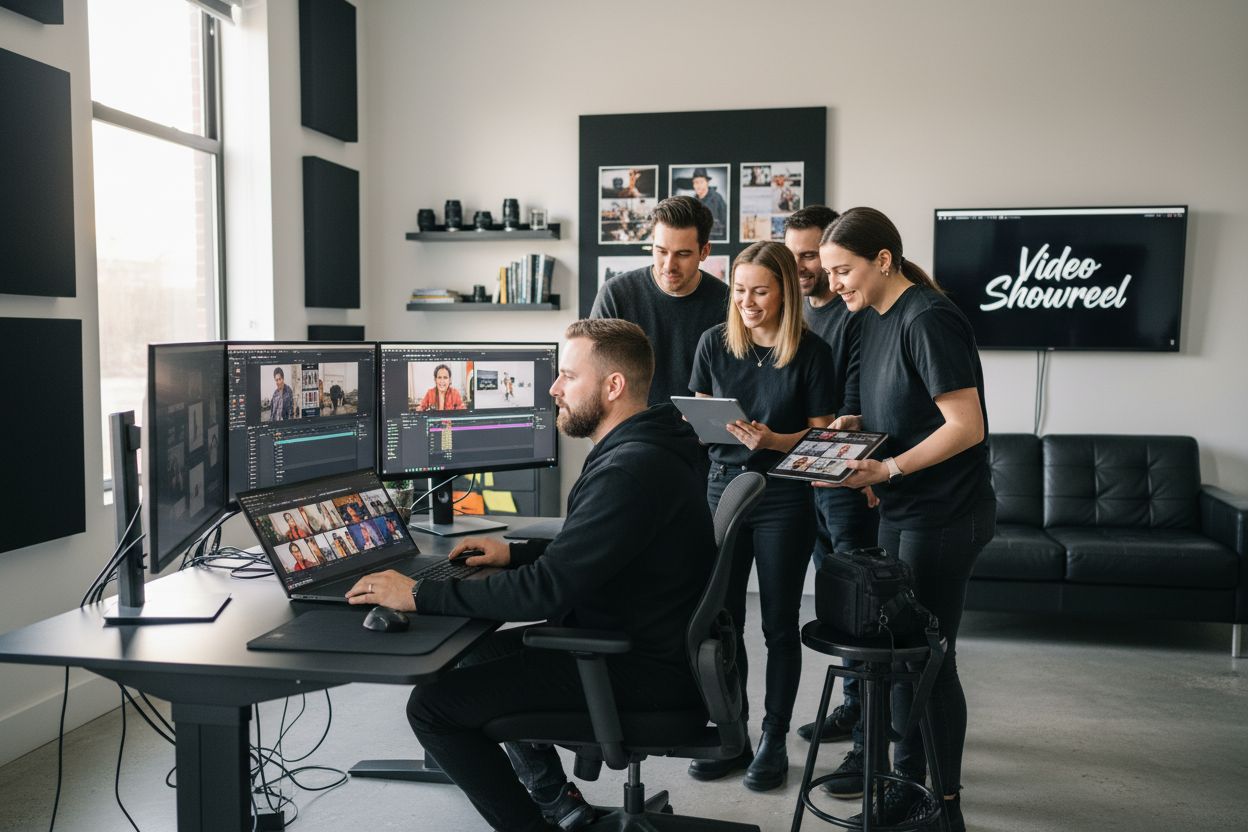 video showreel creative team