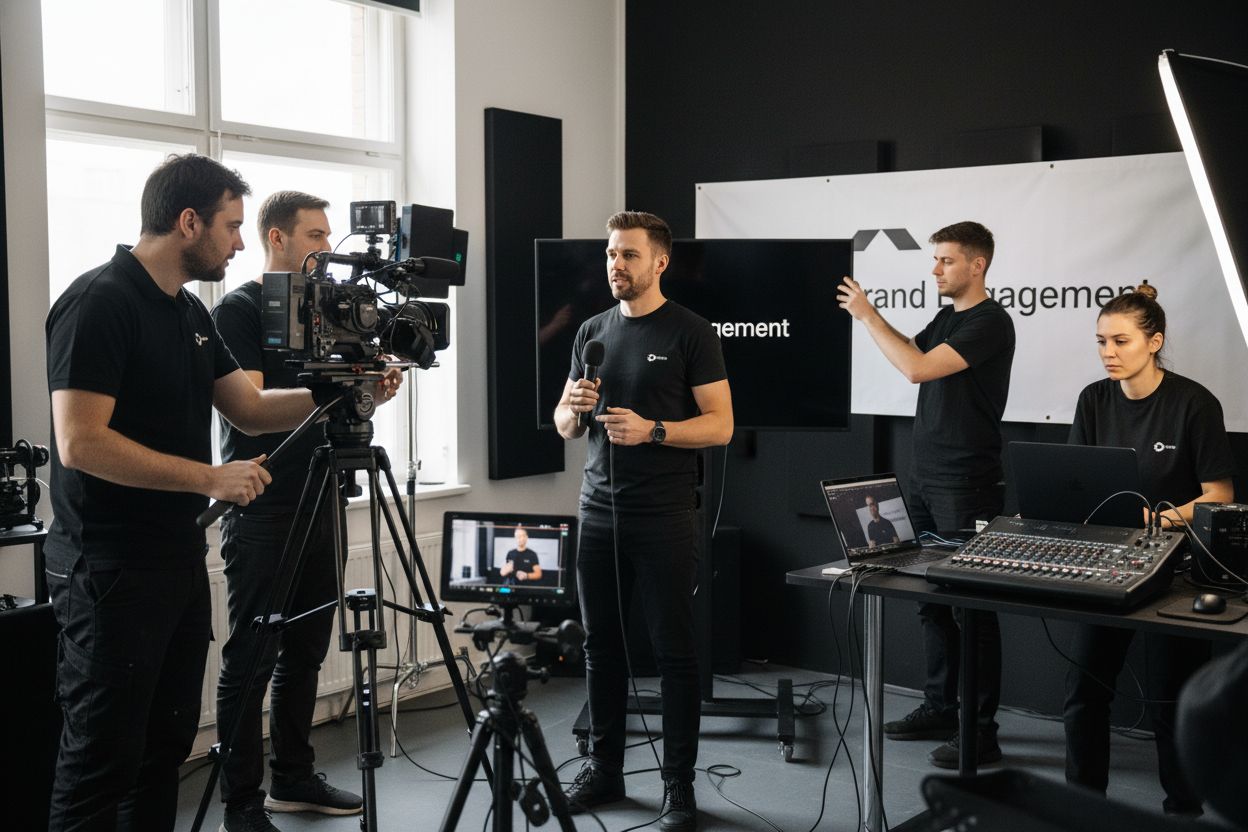 brand engagement video shoot