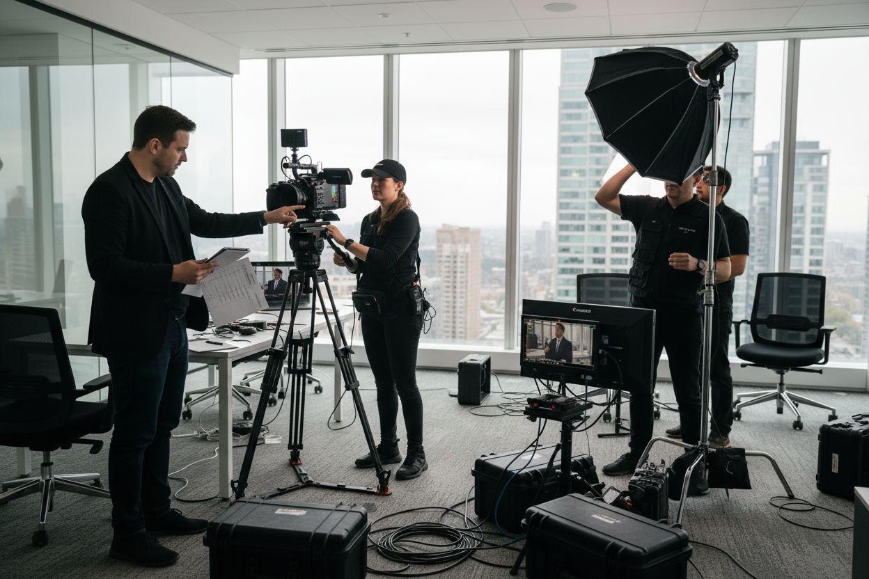 tournage vidéo entreprise