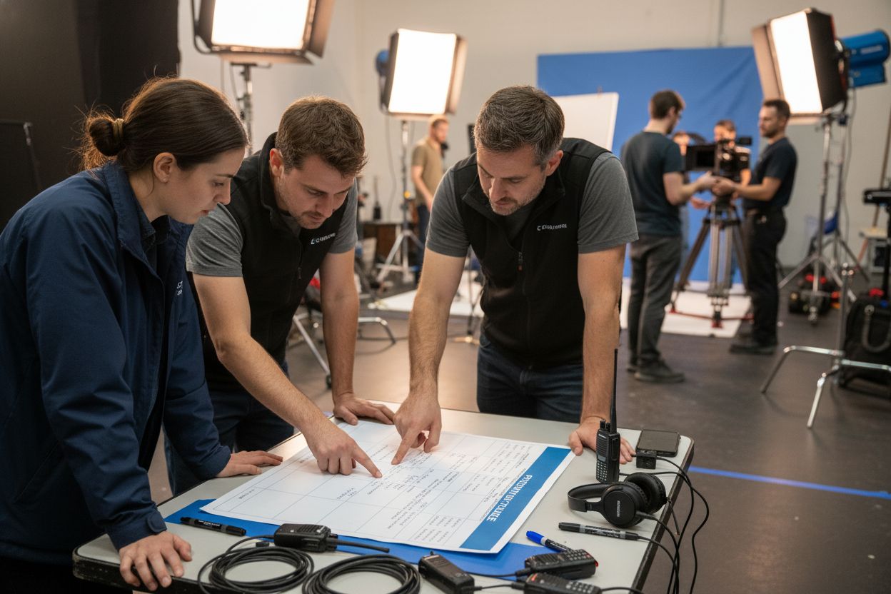 film crew coordination
