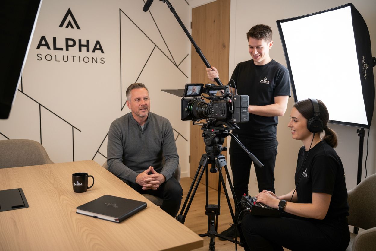 tournage témoignage client entreprise